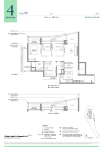 river green floor plan 4 bedroom d1